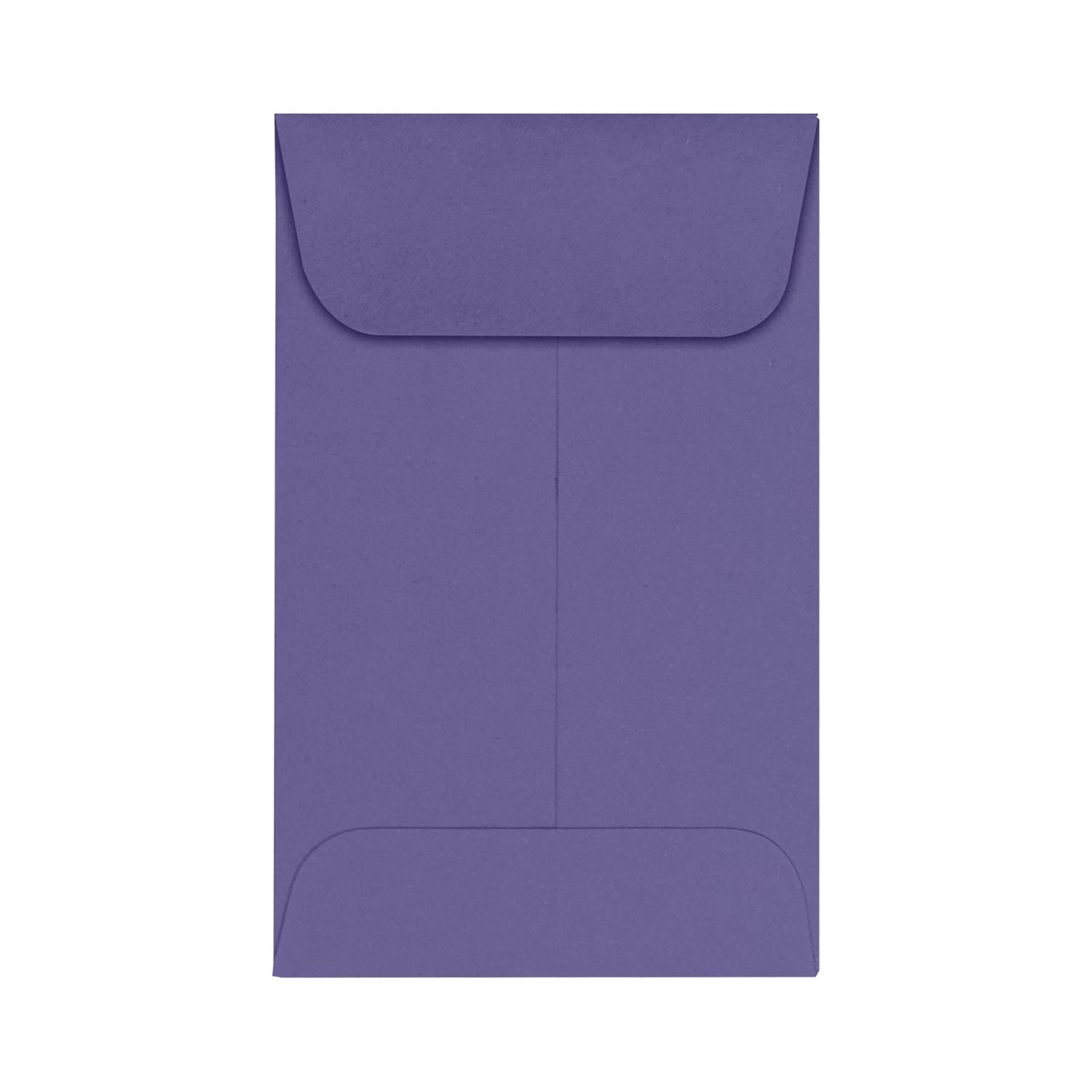 LUX Coin Envelopes, #1, Gummed Seal, Wisteria, Pack Of 50
