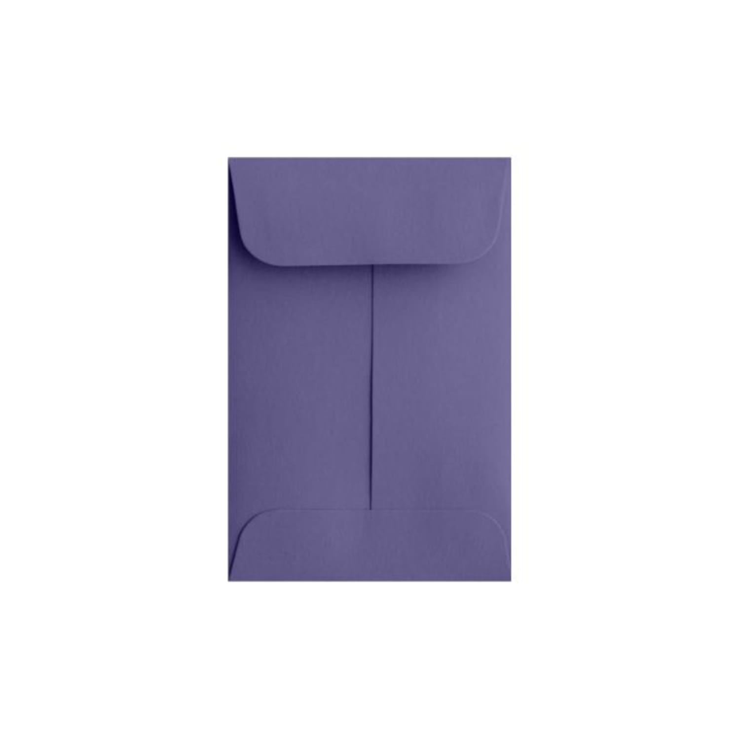 LUX Coin Envelopes, #1, Gummed Seal, Wisteria, Pack Of 50 - Image 3