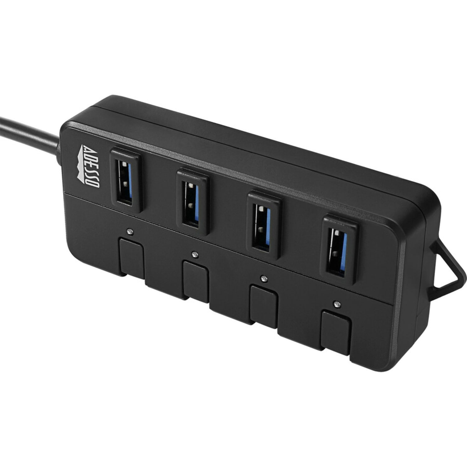 Adesso 4-ports USB 3.0 Hub - USB - External - 4 USB Port(s) - 4 USB 3.0 Port(s) - PC, Mac - Image 5