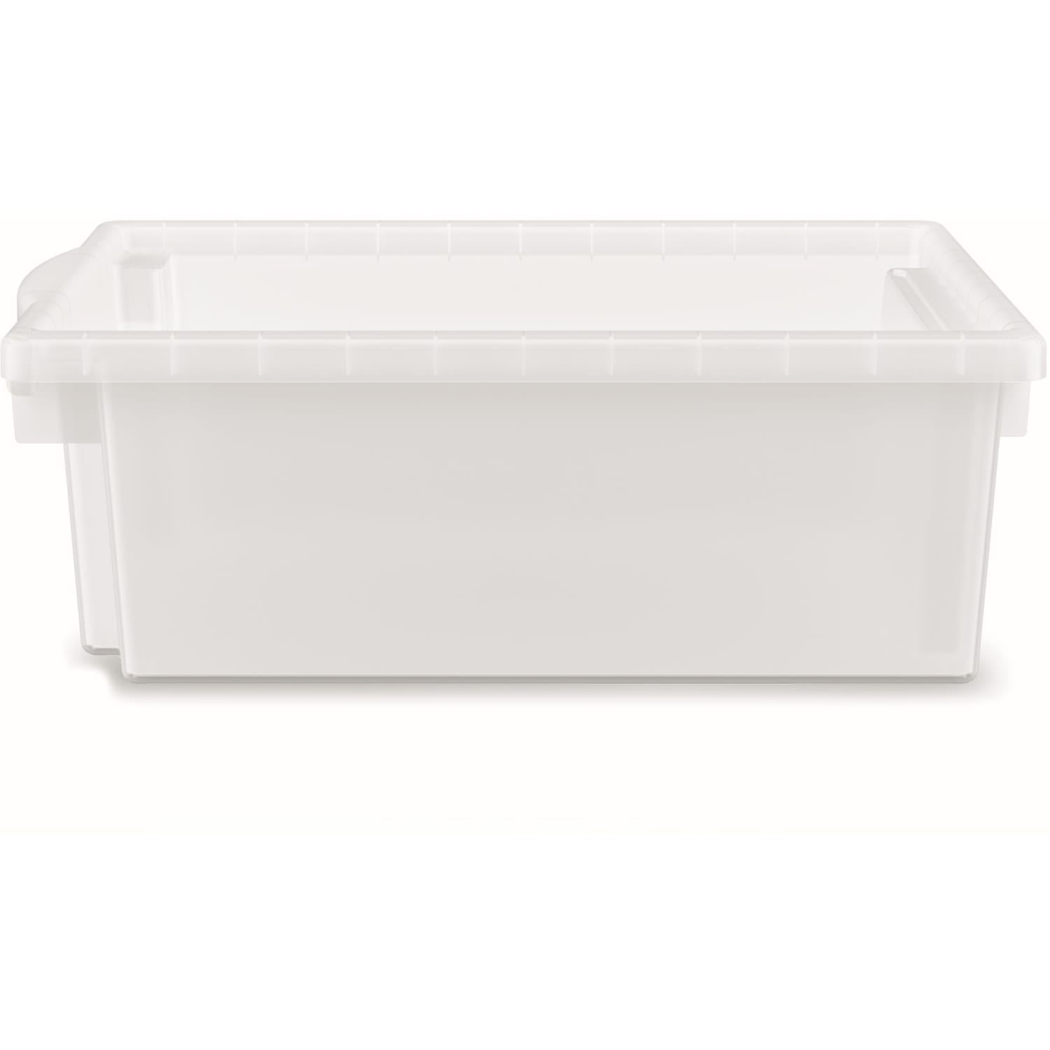 HON Flagship Storage Collection Bin Kit, Small Size, 6in x 12 3/4in x 16in, Translucent - Image 4