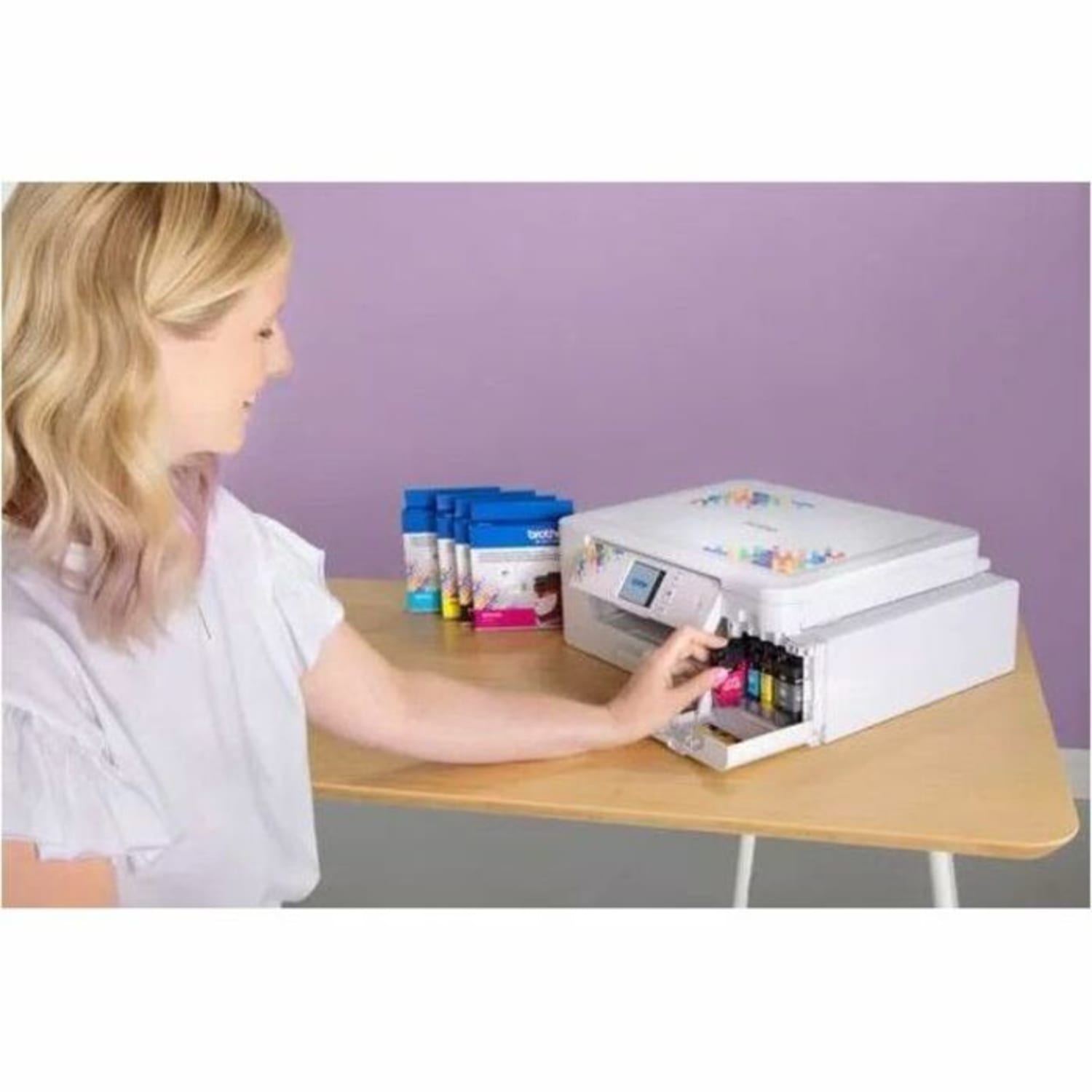 Brother Genuine Sublimation Ink Cartridge, Magenta - Image 5