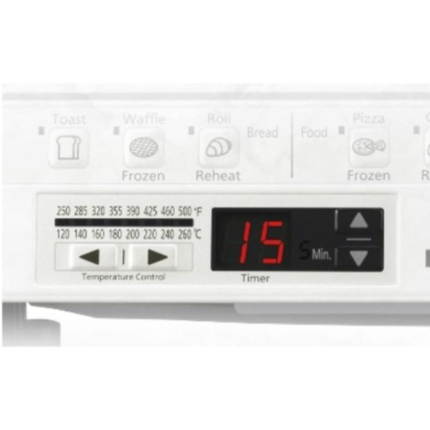 Panasonic FlashXpress 1300 Watt G110PW 4 Slice Toaster Oven With Infrared Heating - 1300 W - Pizza, Bread, Cooking, Toast, Bake, Browning, Reheat, Waffle - White, Off White - Image 4