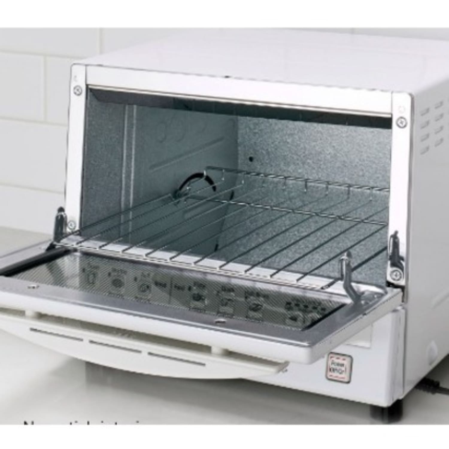 Panasonic FlashXpress 1300 Watt G110PW 4 Slice Toaster Oven With Infrared Heating - 1300 W - Pizza, Bread, Cooking, Toast, Bake, Browning, Reheat, Waffle - White, Off White - Image 5