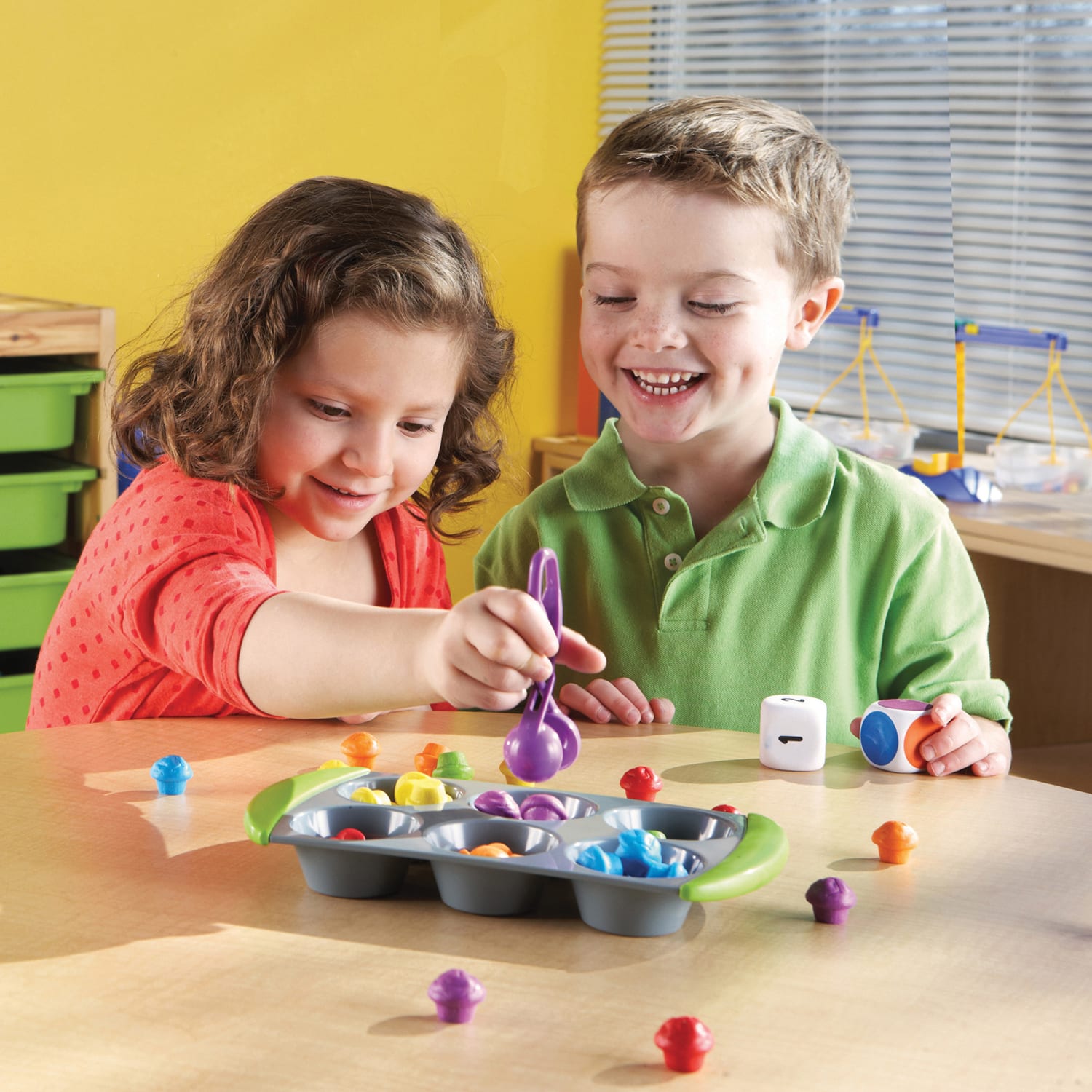 Learning Resources Mini Muffin Match-Up Set, Grades Pre-K - 8 - Image 4