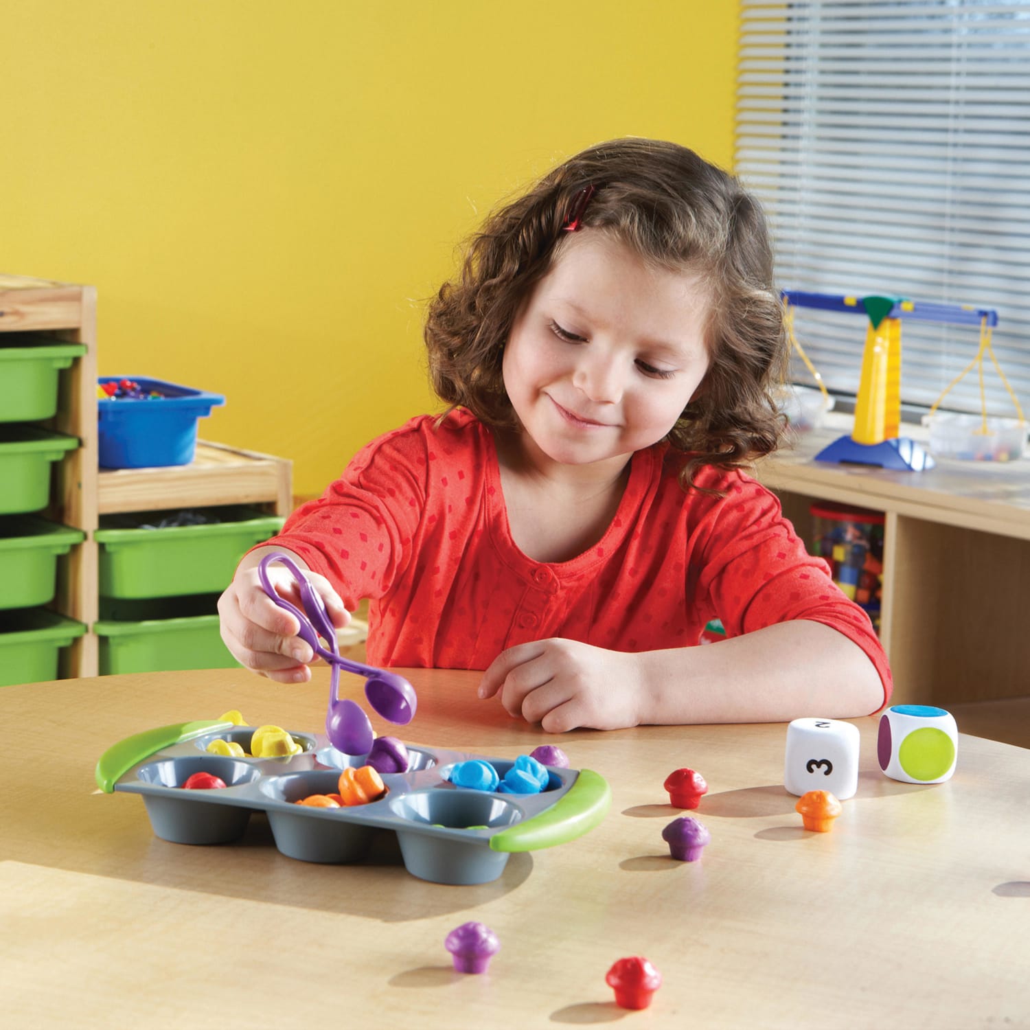 Learning Resources Mini Muffin Match-Up Set, Grades Pre-K - 8 - Image 5