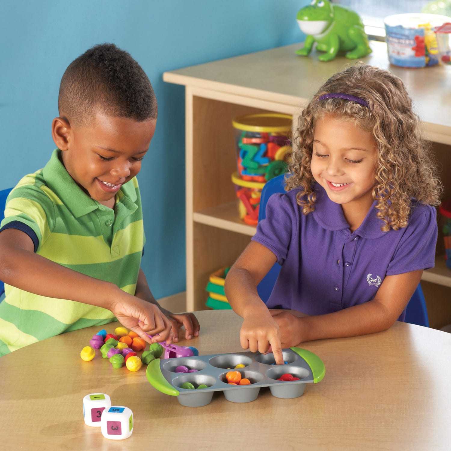 Learning Resources Mini Muffin Match-Up Set, Grades Pre-K - 8 - Image 6
