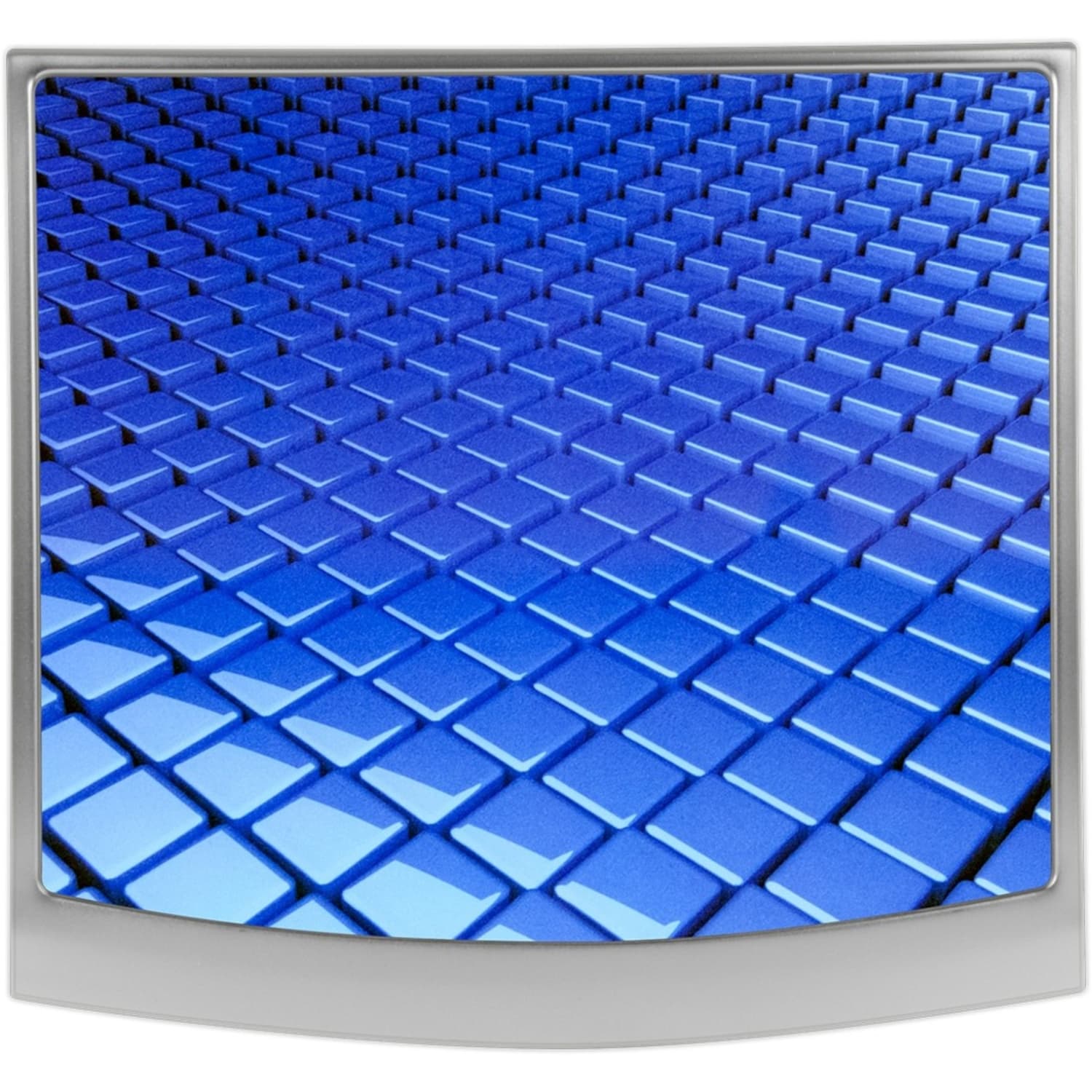 Allsop Redmond Mouse Pad, 10.75in x 10in, Grid, Blue/Silver - Image 3