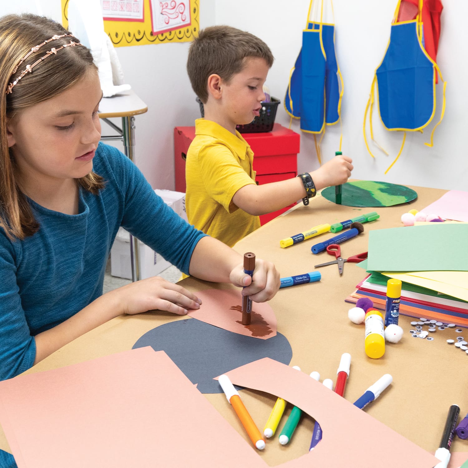 Prang Construction Paper, Medium Weight, 18in x 24in, 10 Assorted Colors, 100 Sheets - Image 4