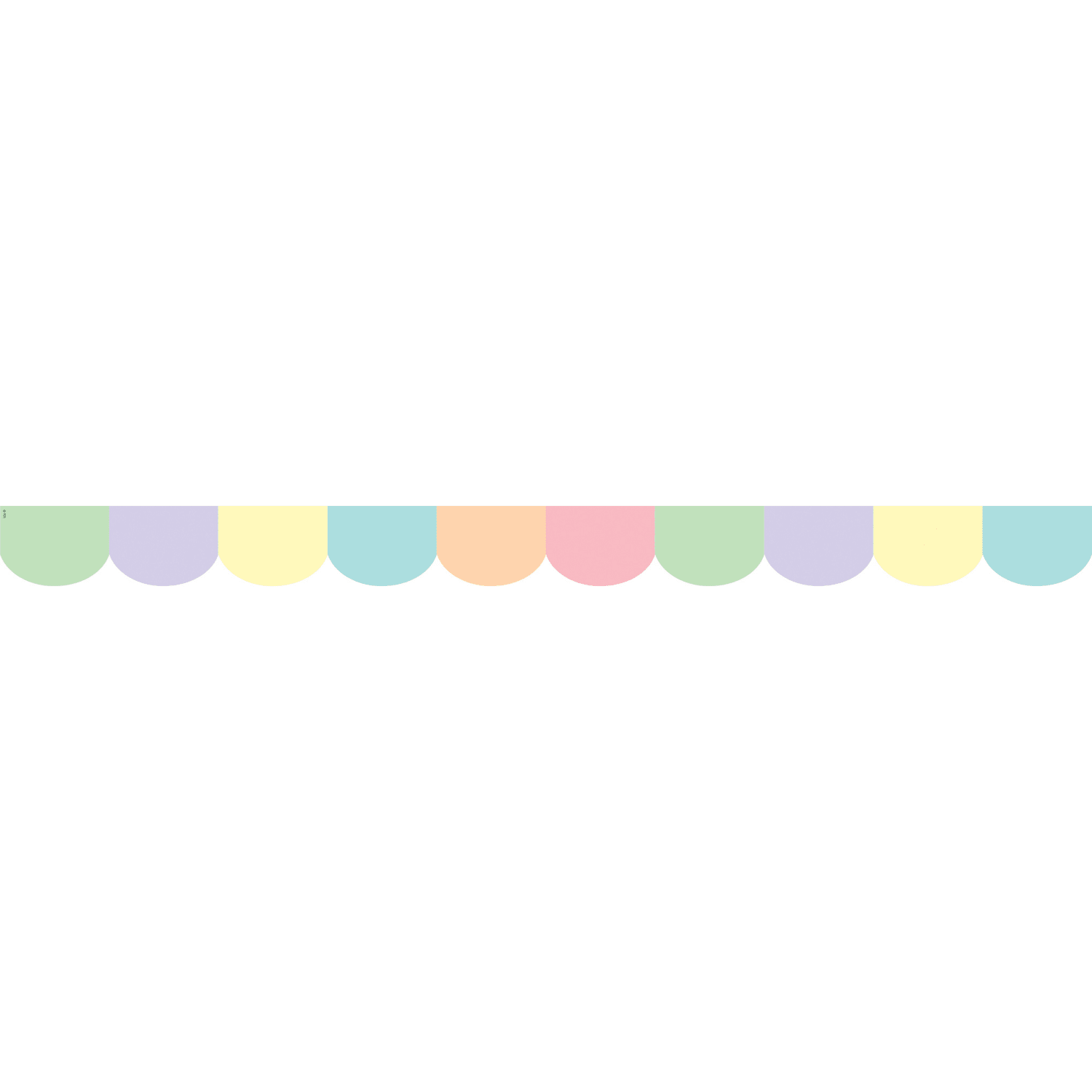 Teacher Created Resources Scalloped Border Trim Packs, 35', Pastel Pop, Set Of 6 Packs - Image 4