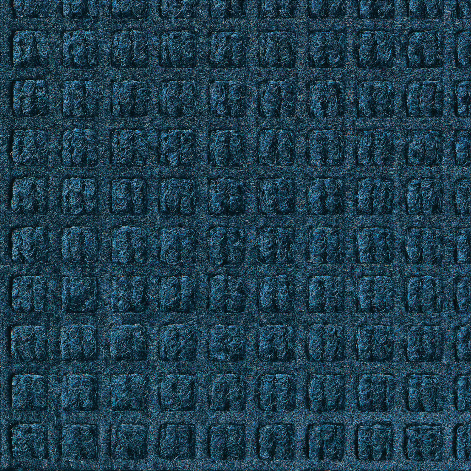 M+A Matting Waterhog Squares Fashion Floor Mat, 4ft x 10ft, Navy - Image 3