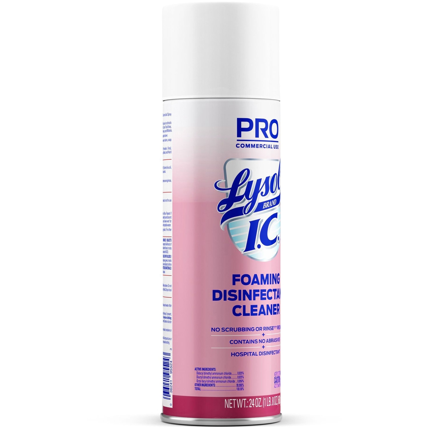 Lysol I.C. Foam Disinfectant Cleaner, 24 Oz Bottle - Image 3