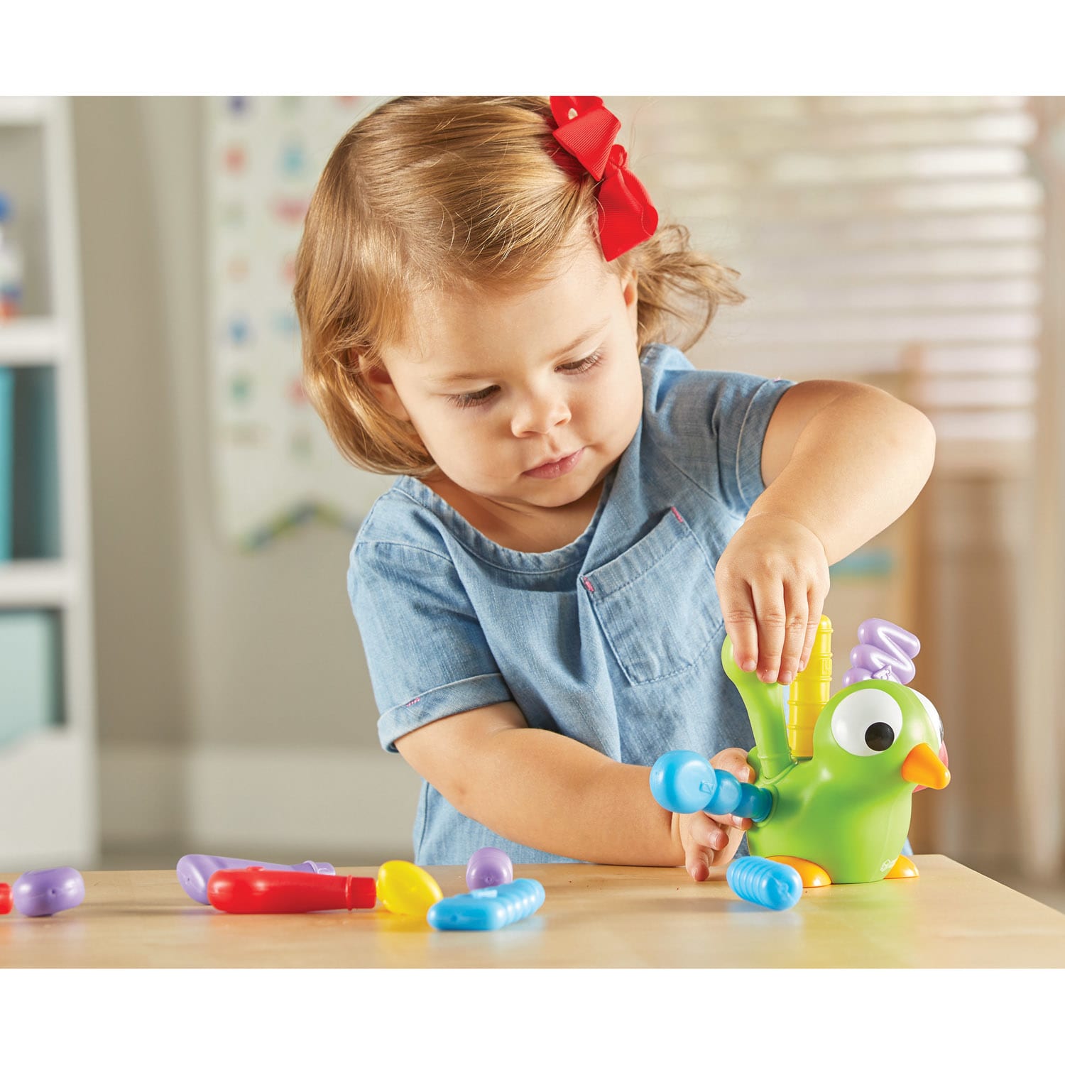 Learning Resources Fine Motor Peacock Pals, Multicolor, Pre-K - Image 5