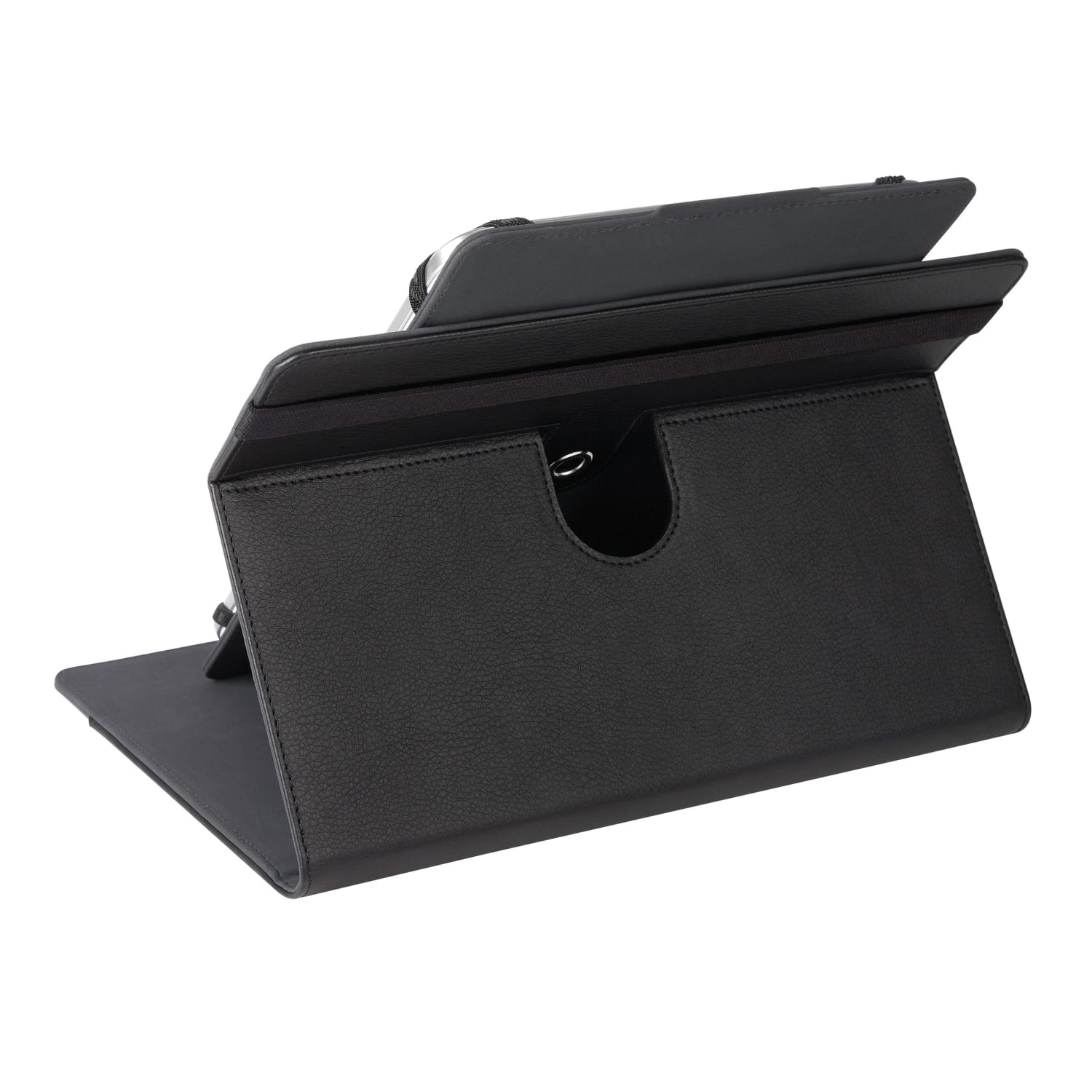Targus Universal THZ457 Carrying Case for 9in to 10.1in Tablet, Black, Faux Leather, Polyurethane Body, 10.6inH x 7.9inW x 0.8inD - Image 5
