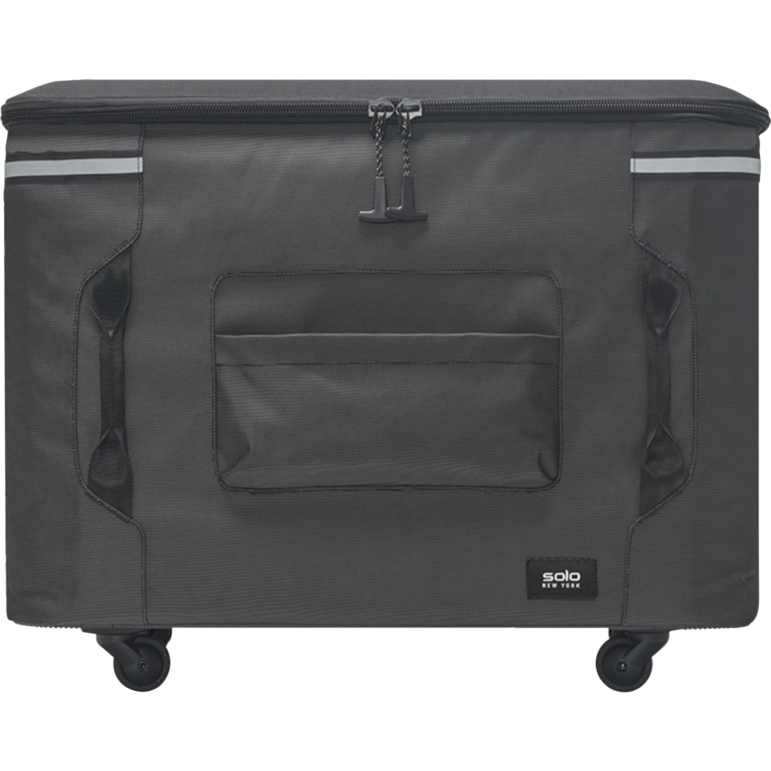 Solo New York PRO Transporter Rolling Case, 20-1/2inH x 26inW x 18-3/4inD, Gray