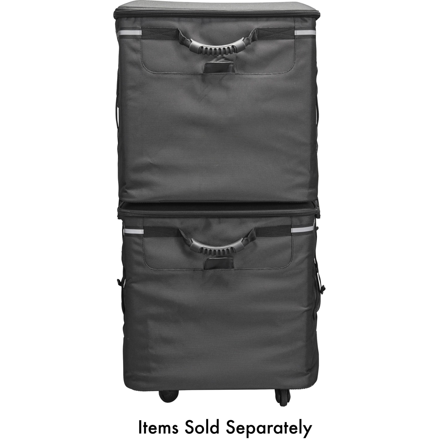Solo New York PRO Transporter Rolling Case, 20-1/2inH x 26inW x 18-3/4inD, Gray - Image 4