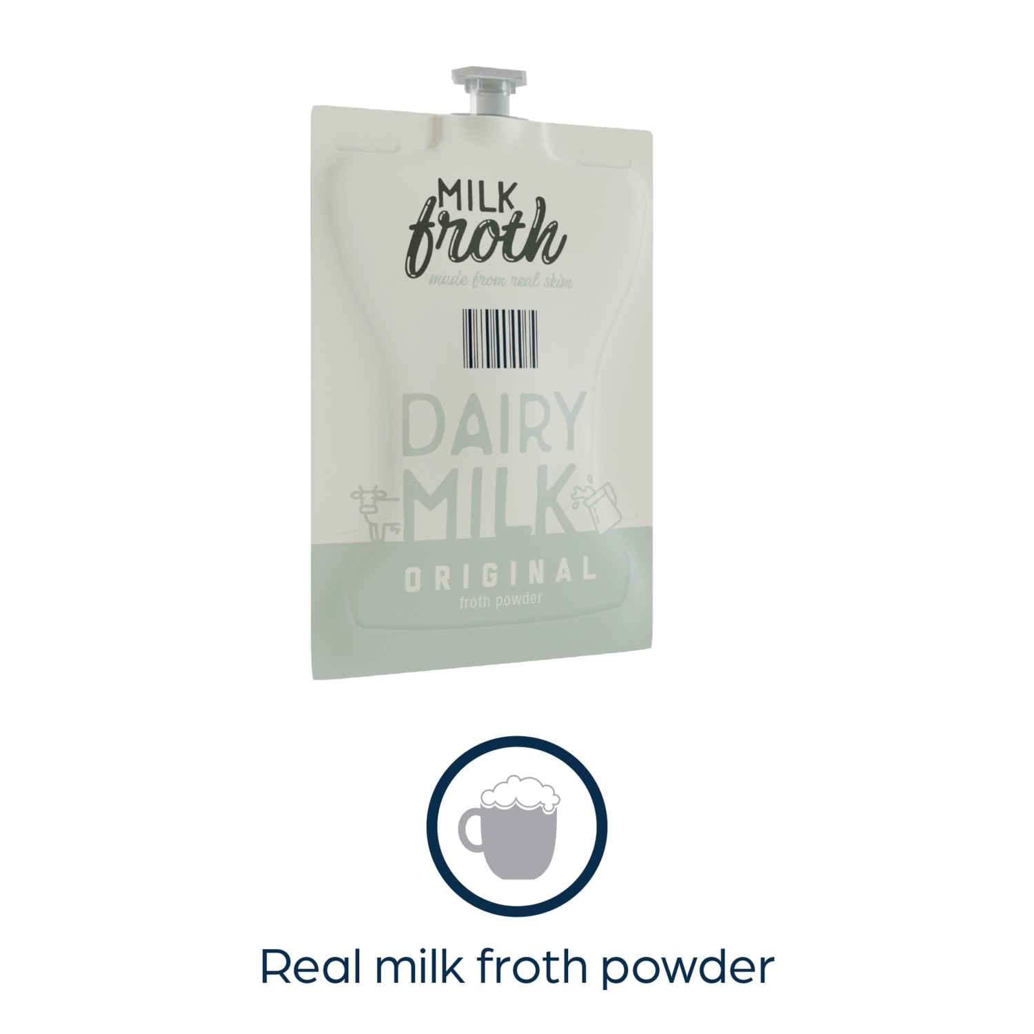 FLAVIA Coffee ALTERRA Single-Serve Coffee Freshpacks, Real Milk Froth Powder, Carton Of 72 - Image 5