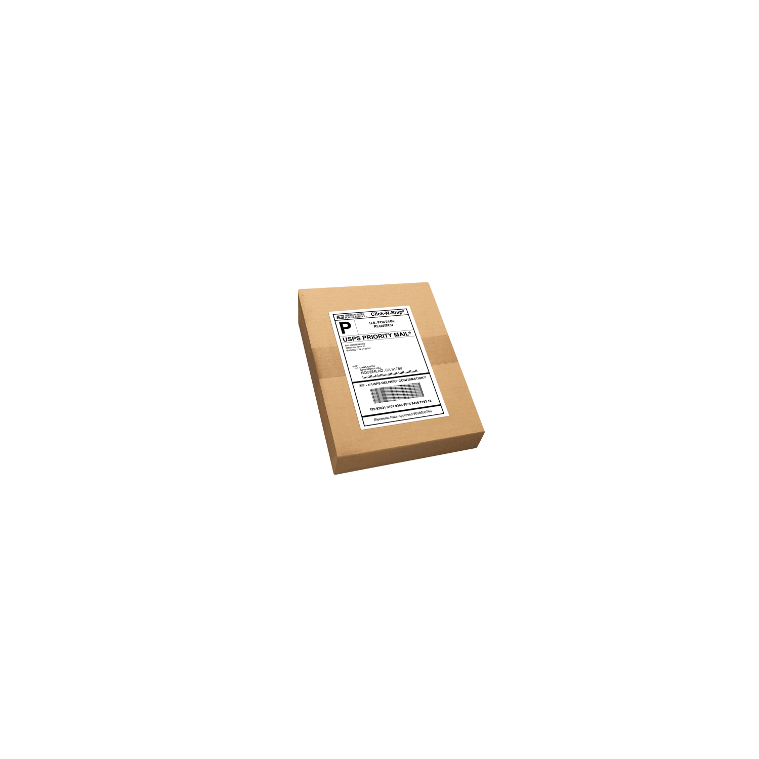 Avery TrueBlock White Laser Shipping Labels, AVE95900, 3 1/3in x 4in, Pack Of 600 - Image 4