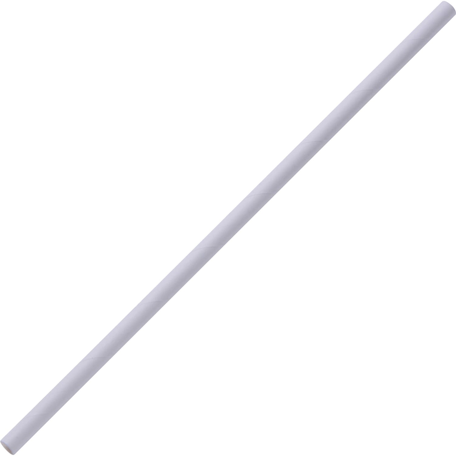 Genuine Joe Unwrapped Paper Straw - 500 Straws per Box - Image 3