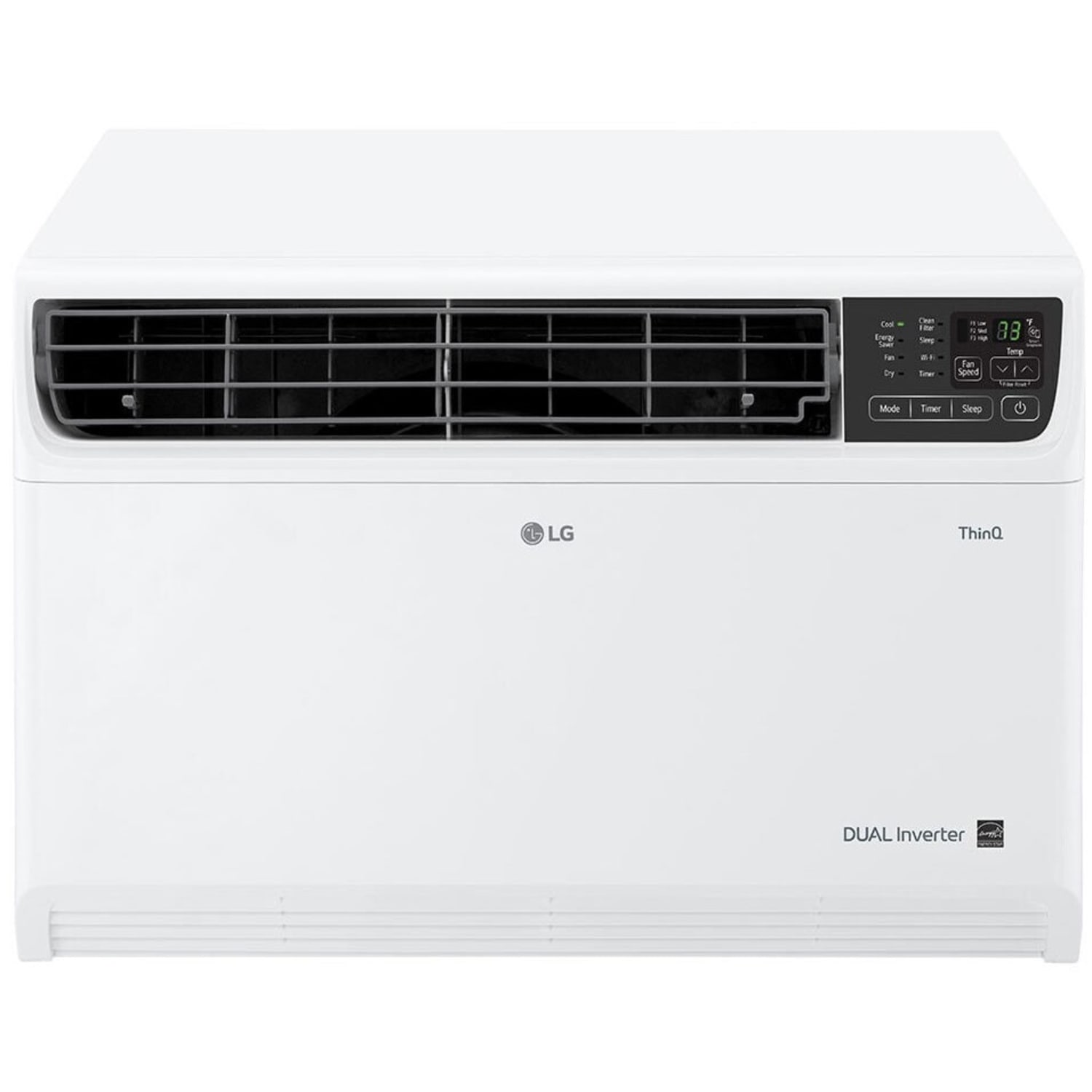 LG 12,000 BTU Dual Inverter Smart Wi-Fi Enabled Window Air Conditioner - Cooler - 3516.85 W Cooling Capacity - LW1222IVSM - Image 3