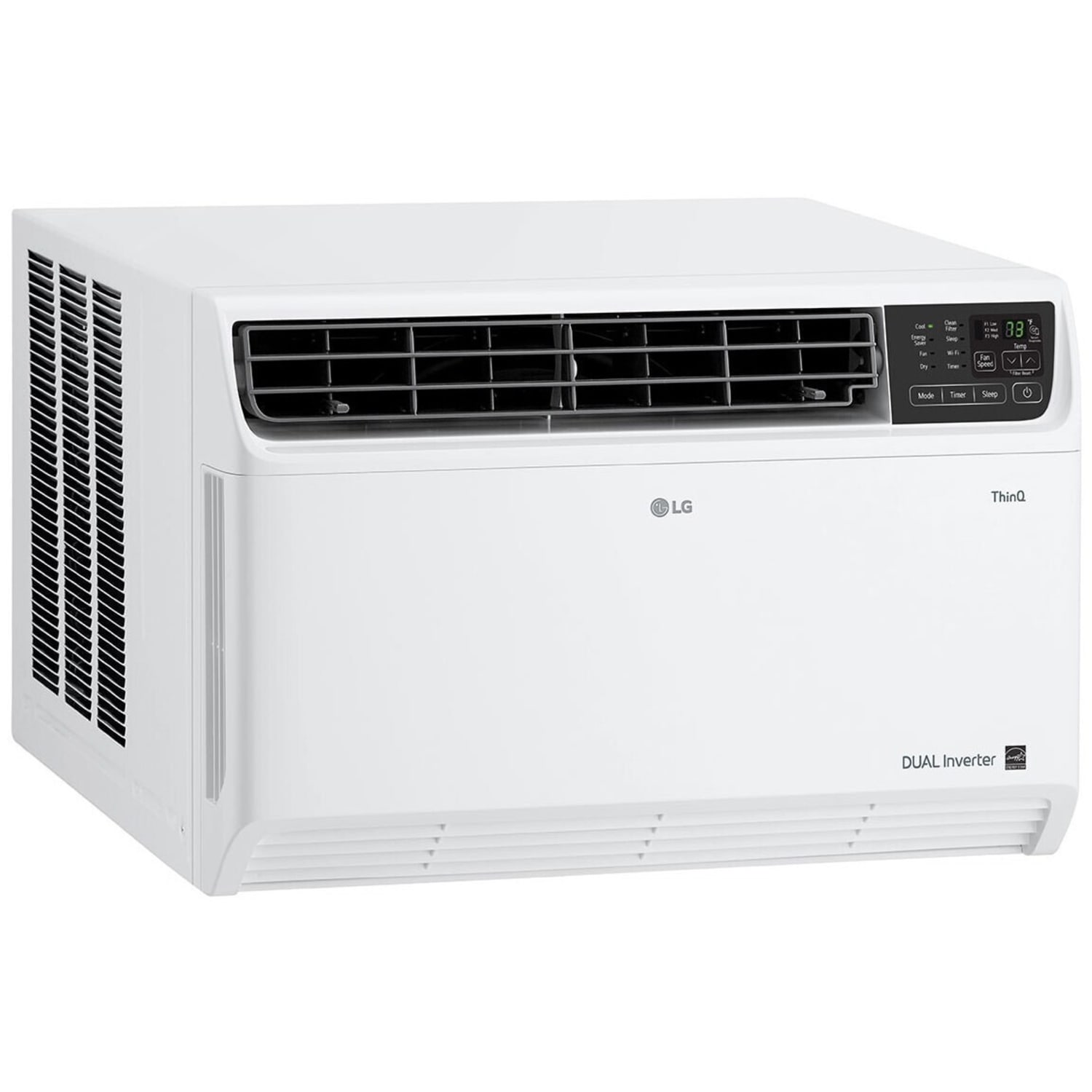 LG 12,000 BTU Dual Inverter Smart Wi-Fi Enabled Window Air Conditioner - Cooler - 3516.85 W Cooling Capacity - LW1222IVSM - Image 4