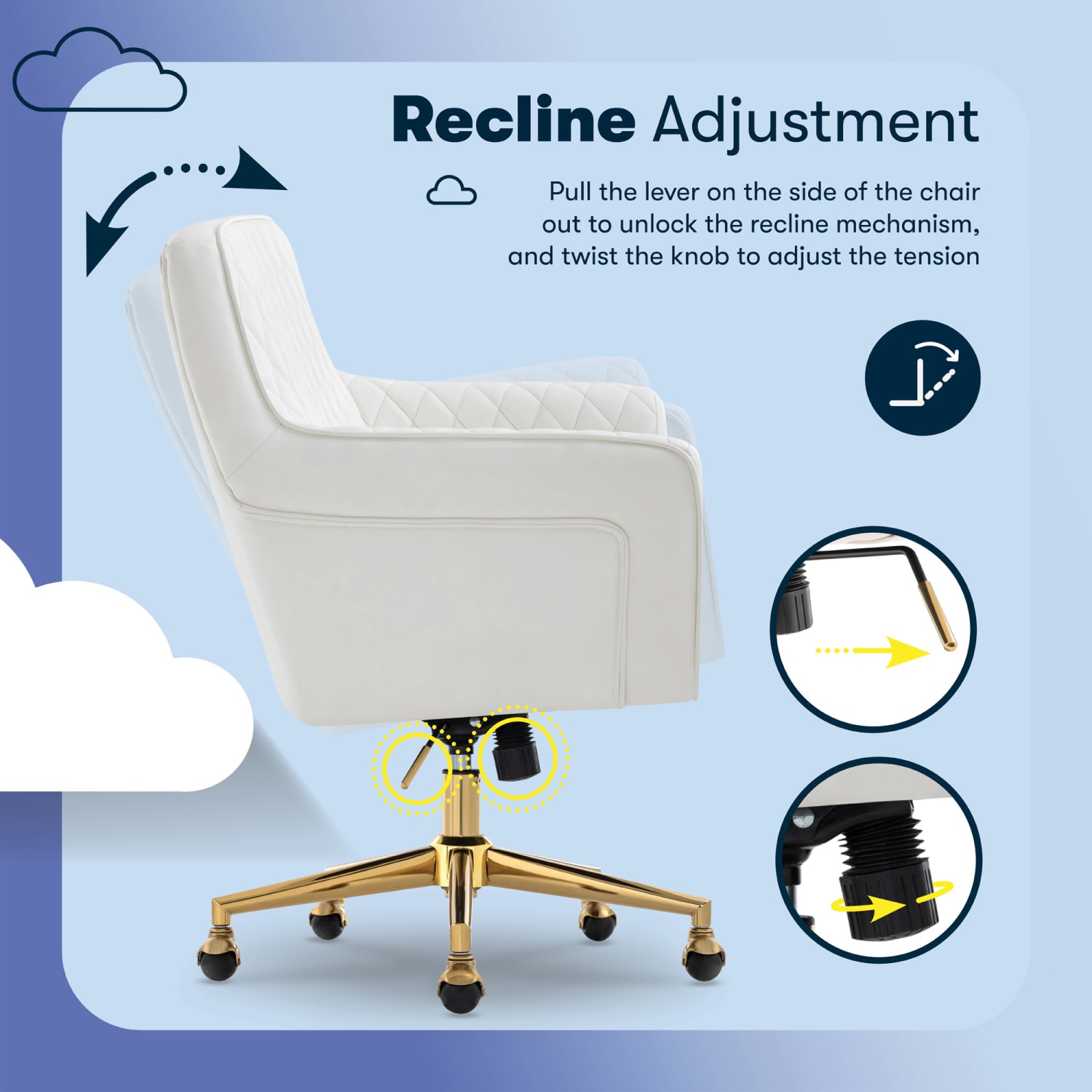 Serta Ashleigh Ergonomic Bonded Leather MidBack Modern Office Chair White PopularChairscom Serta Ashleigh Ergonomic Bonded Leather Mid Back Modern Office Chair White PopularChairscom