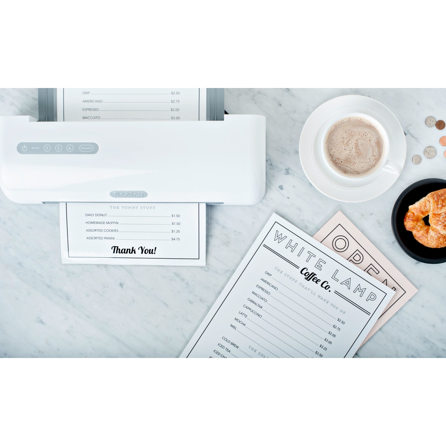 Scotch Dry Erase Thermal Laminating Pouches TP3854-20DE, 8.9 in x 11.4 in, Clear, Pack of 20 Laminating Sheets - Image 3