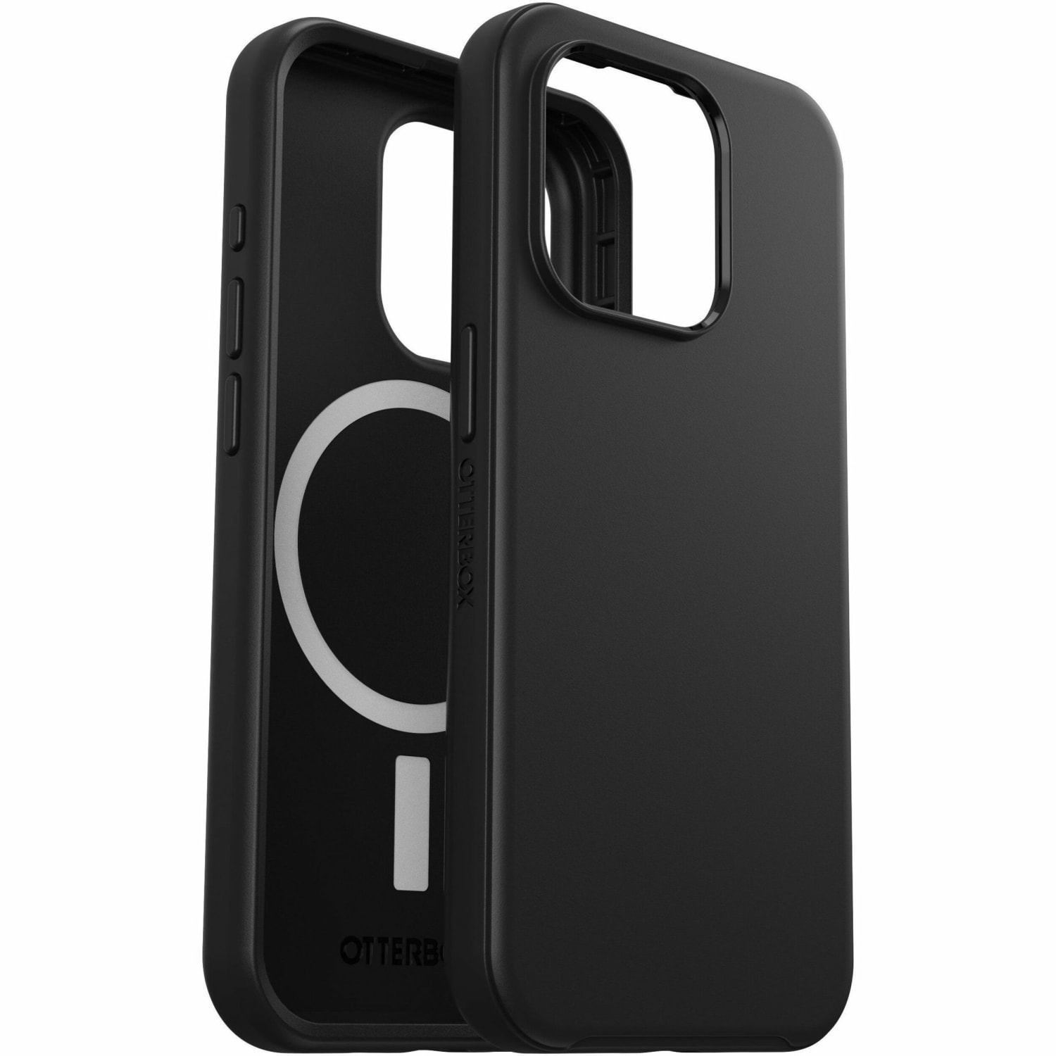 OtterBox iPhone 15 Pro Symmetry Magsafe Smartphone Case, For Apple iPhone 15 Pro, Black