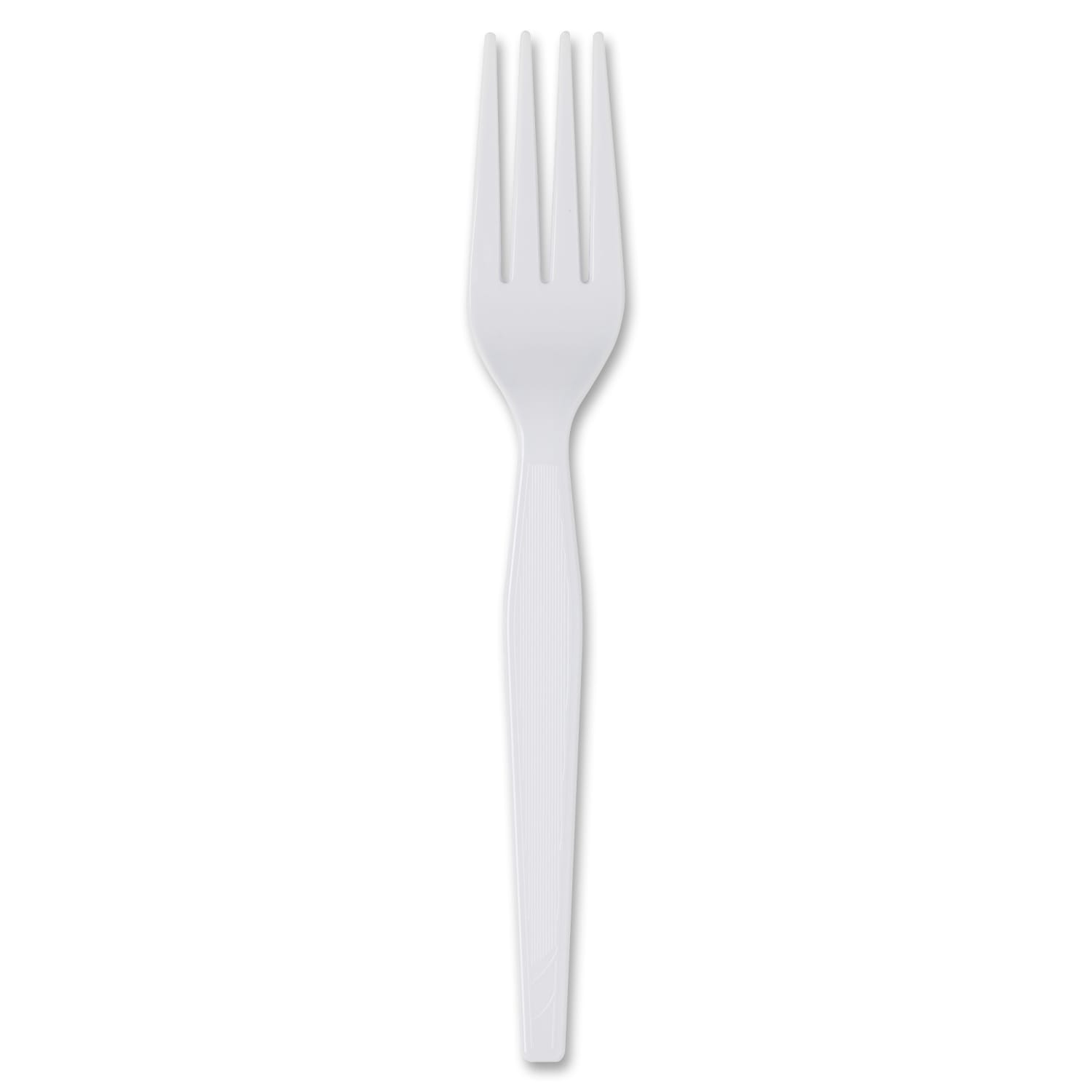 Dixie Heavyweight Disposable Forks Grab-N-Go by GP Pro - Fork - 1000 x Fork - White - 100/Box - 10 / Carton