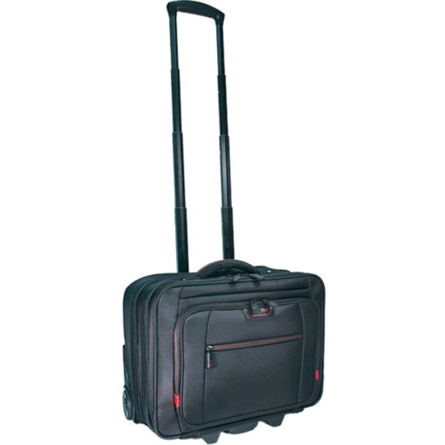 Mobile Edge Travel/Luggage Case for 13in to 17.3in iPhone Notebook - Black, Red - 1680D Ballistic Nylon Body - MEPRC1 - Image 3