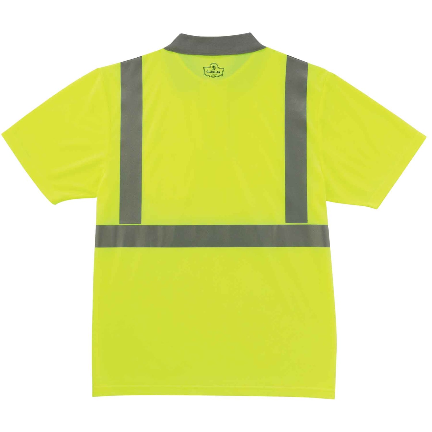 Ergodyne GloWear 8295 Type R Class 2 Polo Shirt, 3X, Lime - Image 3