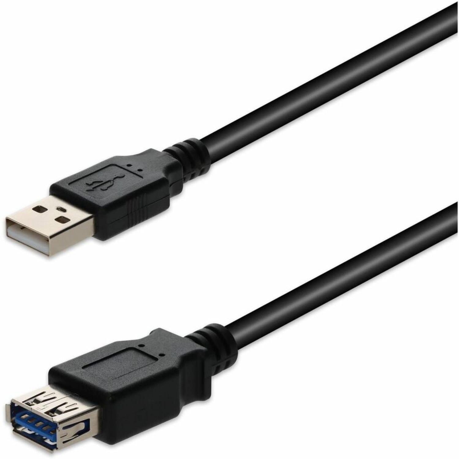 AddOn 15ft USB A 2.0 Male to Female Black Cable, USBEXTAA15 - Image 3