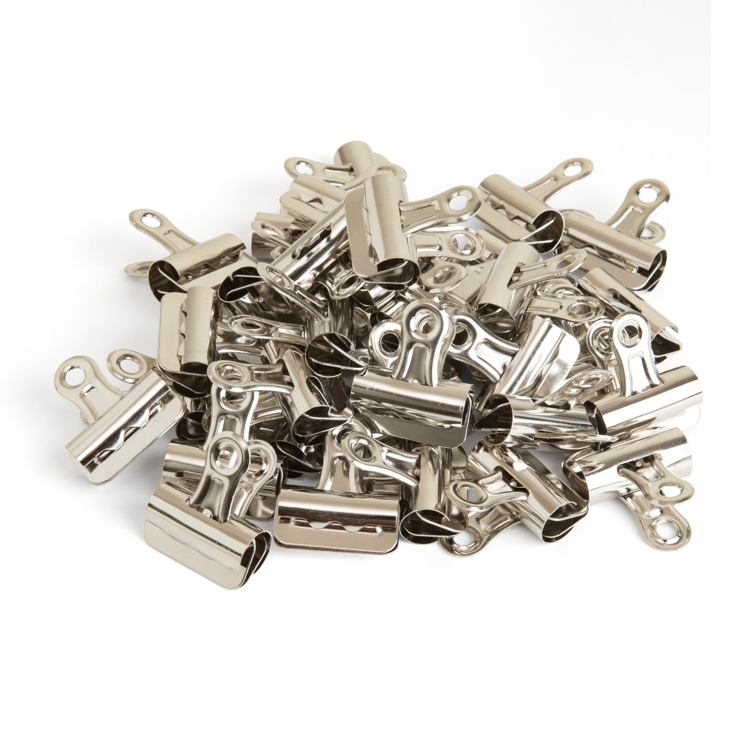 Sparco Boston Bulldog Clips, Size 1, 1 1/4in Wide, 3/8in Capacity, Silver, Box Of 36 - Image 6