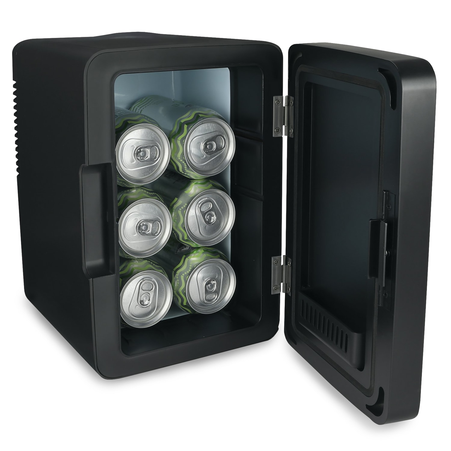 Berlin Gear Hot/Cold 0.21 Cu Ft Mini Refrigerator, Black - Image 4