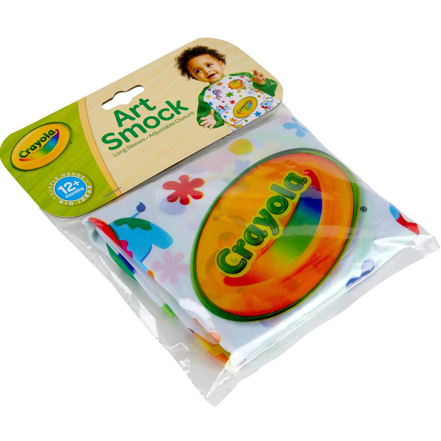 Crayola Art Smock, 12+ Months, Pack Of 4 - Image 4