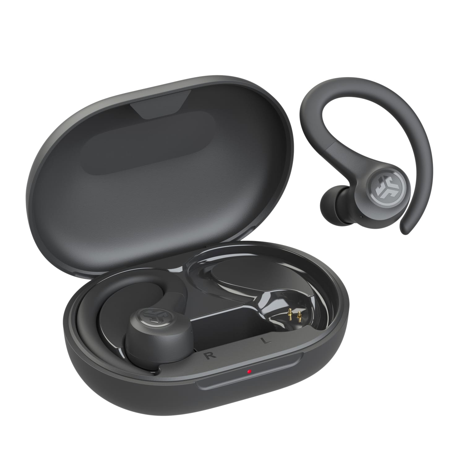 JLab Audio Go Air Sport True Wireless Earbuds With Microphone, Graphite - Image 4