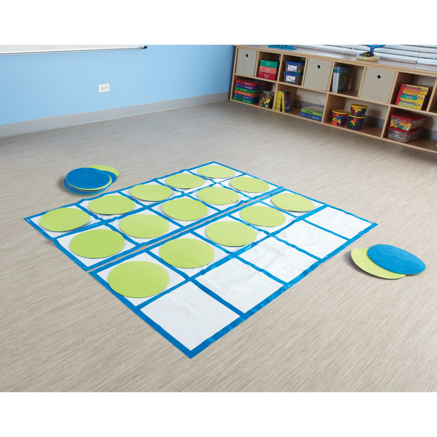 Learning Resources Ten-Frame Floor Mat Set Activity Set - Image 6