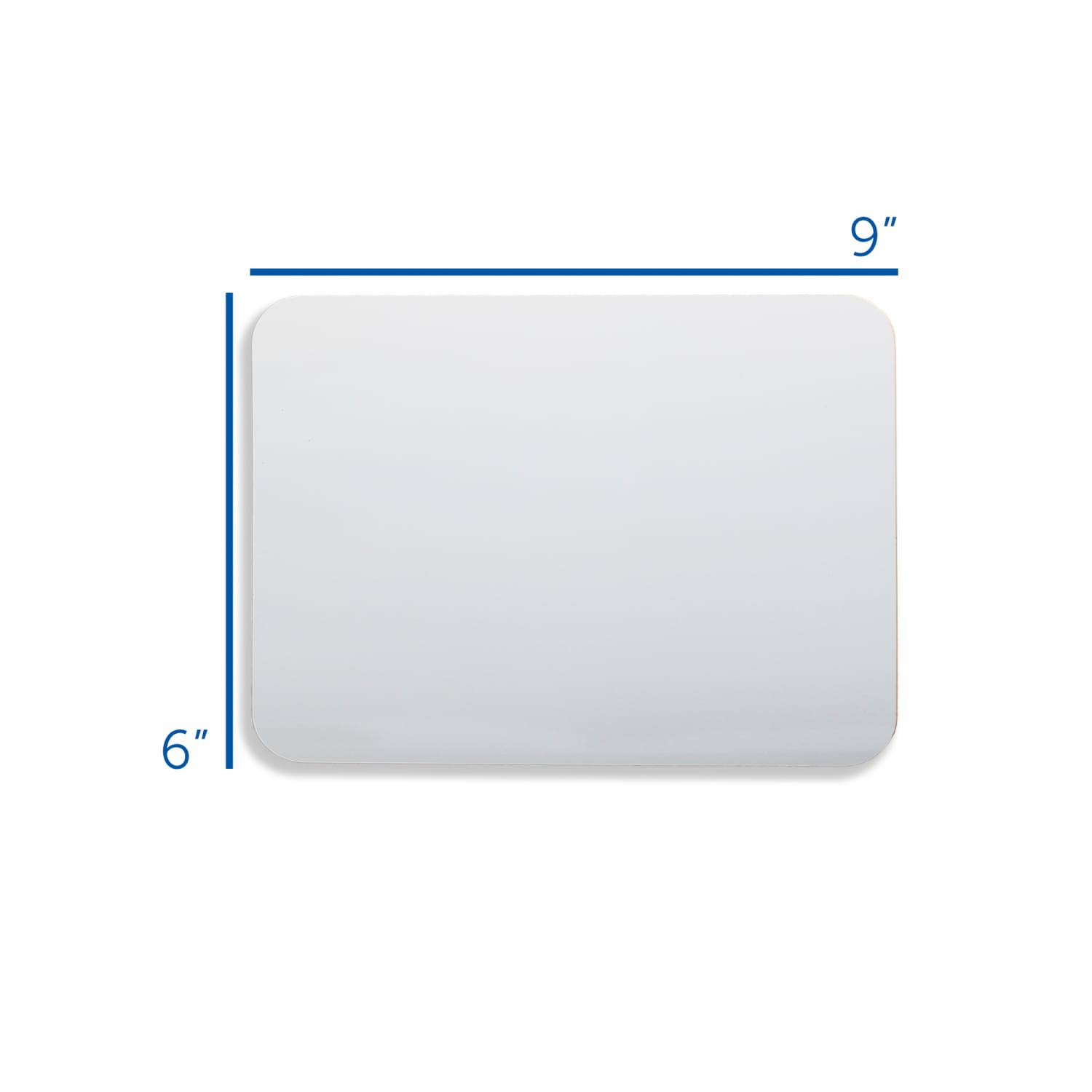 Flipside Products 2-Sided Dry-Erase Marker Boards, 6in x 9in, White, Class Pack Of 12 Boards - Image 5