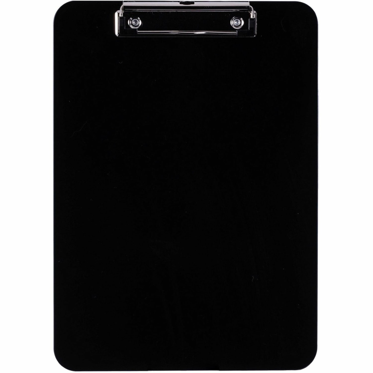 Business Source Shatterproof Clipboard - 8 1/2in x 11in Sheet Size - Plastic - Black - 1 Each - Image 3