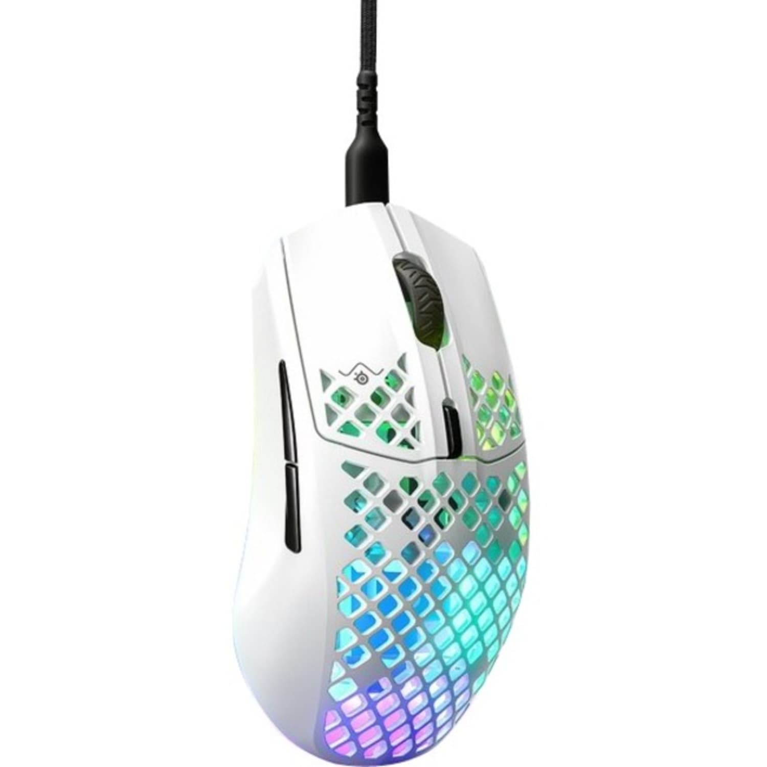 SteelSeries Aerox 3 Wireless 2022 Edition Optical Mouse, Matte White - Image 6
