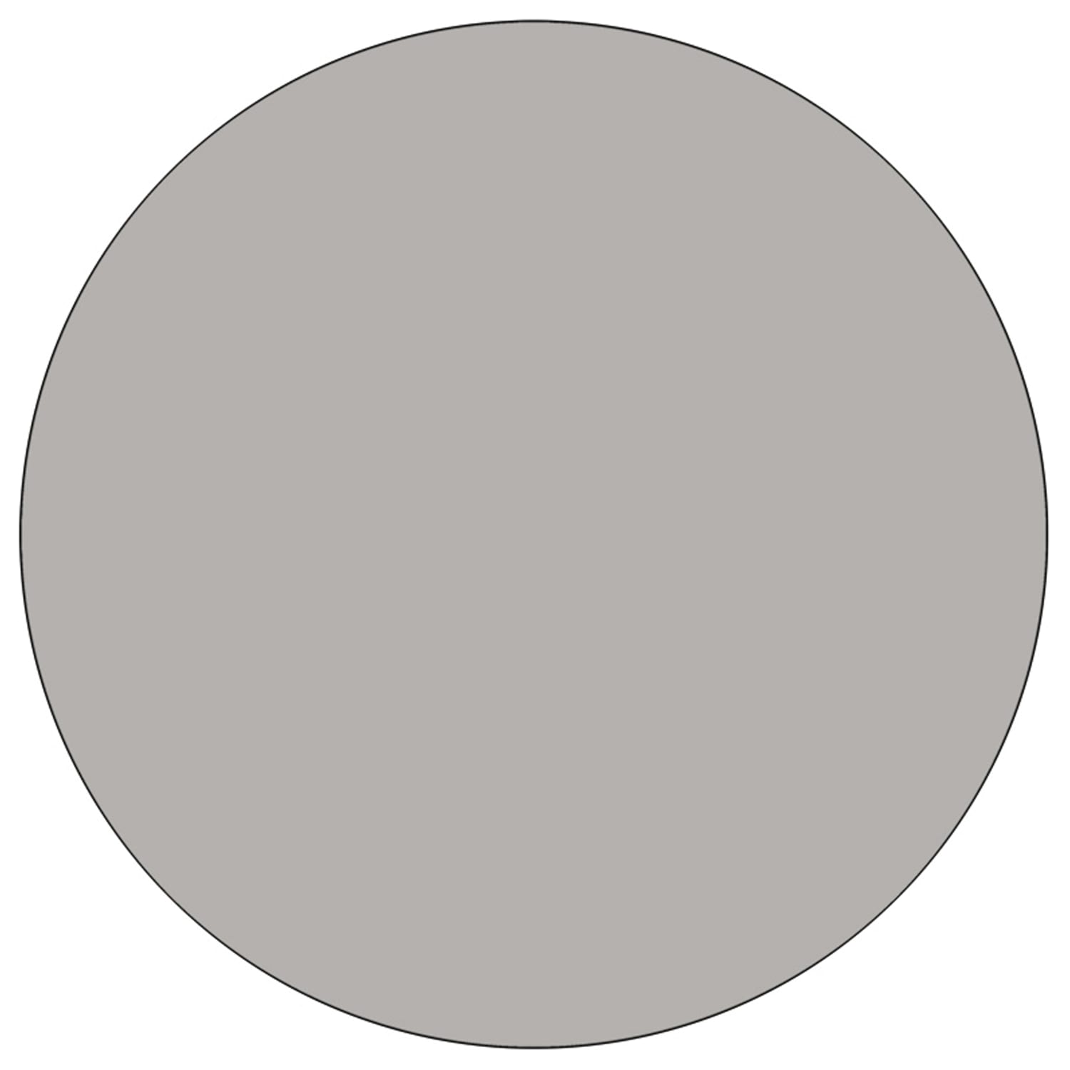 Flash Furniture 48ft" Round HP Laminate Activity Table With Standard Height-Adjustable Legs, Gray - Image 5