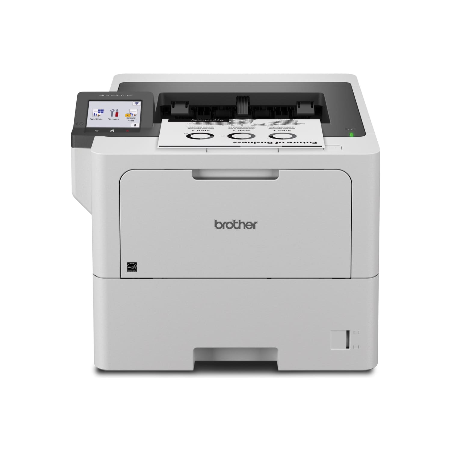 Brother HL HL-L6310DW Desktop Wireless Laser Printer - Monochrome - 52 ppm Mono - 1200x 1200 dpi Print - HLL6310DW