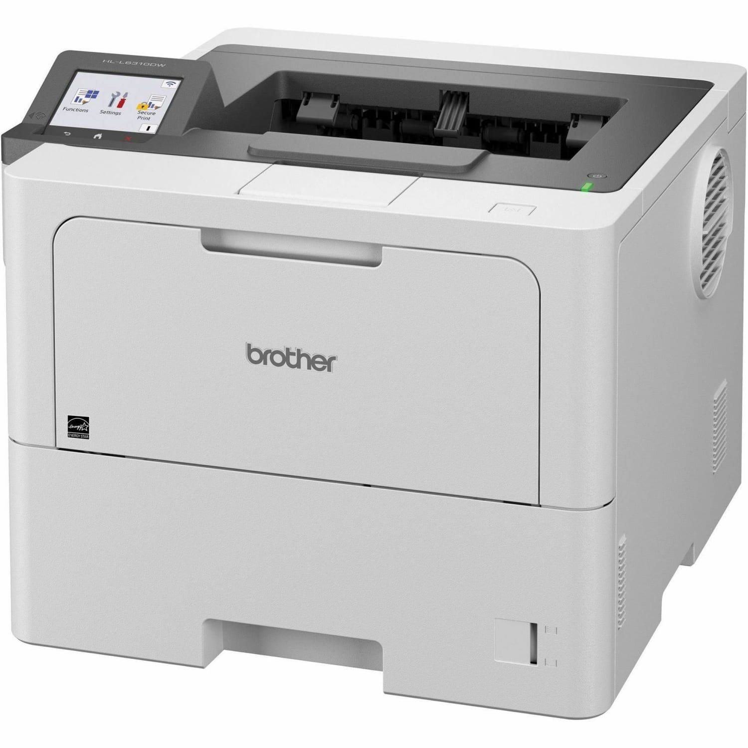 Brother HL HL-L6310DW Desktop Wireless Laser Printer - Monochrome - 52 ppm Mono - 1200x 1200 dpi Print - HLL6310DW - Image 5