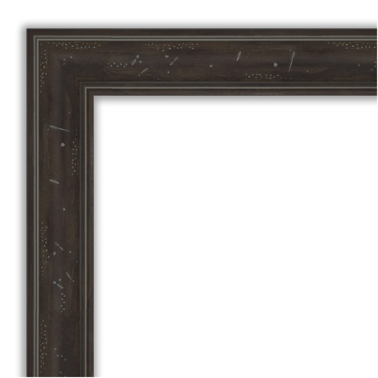 Amanti Art Shipwreck Narrow Picture Frame, 22in x 28in, Opening Size 18in x 24in, Greywash - Image 4