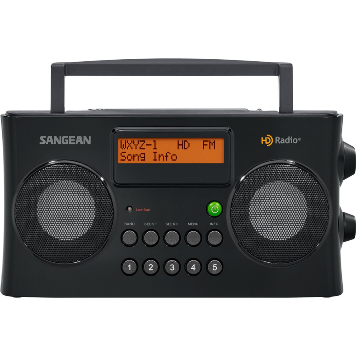 Sangean HDR-16 Radio Tuner - 5 x AM, 5 x FM - LCD Display - Portable - Image 5