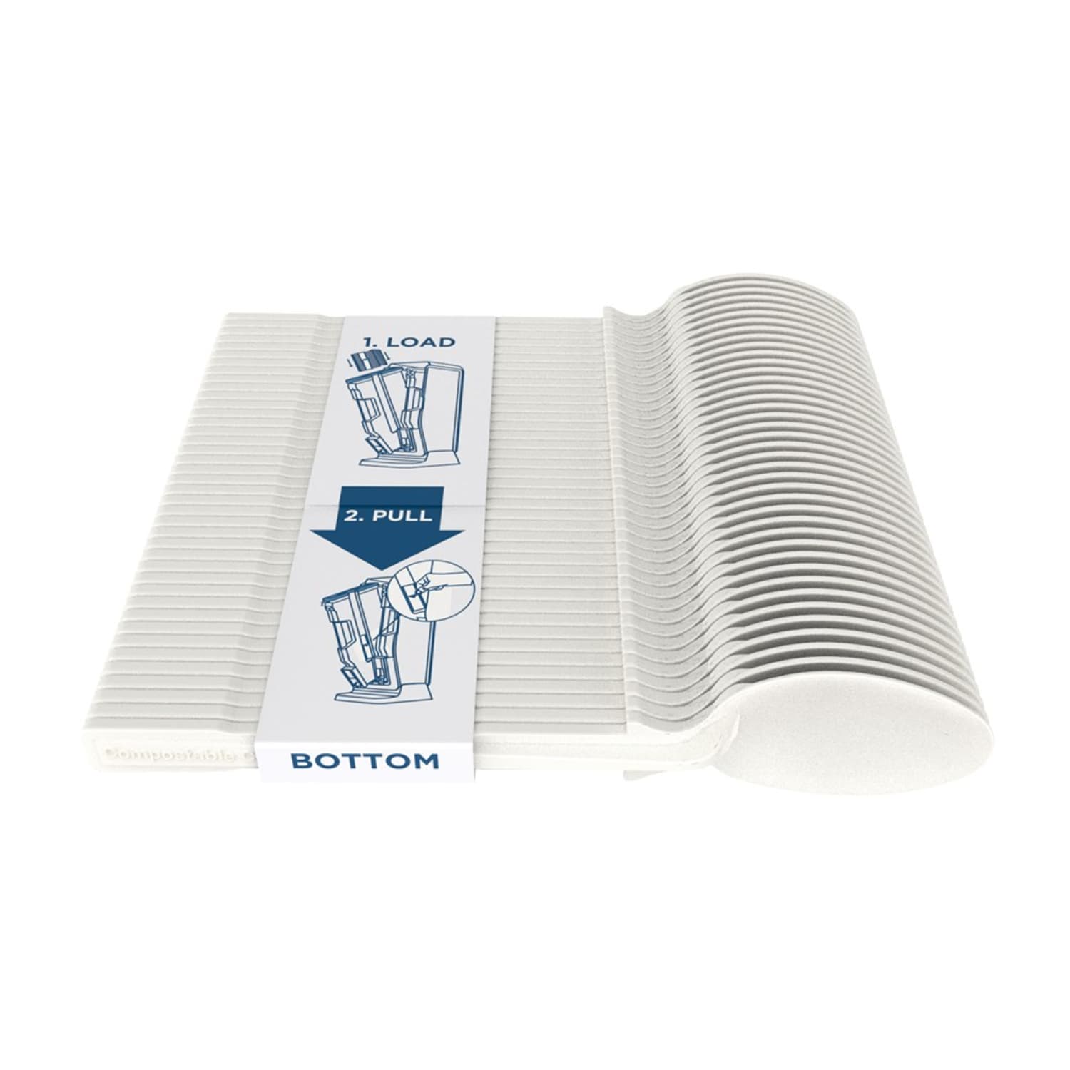 Dixie TriTower Compostable Spoons, White, Box Of 40 Knives, Case Of 24 Boxes - Image 4