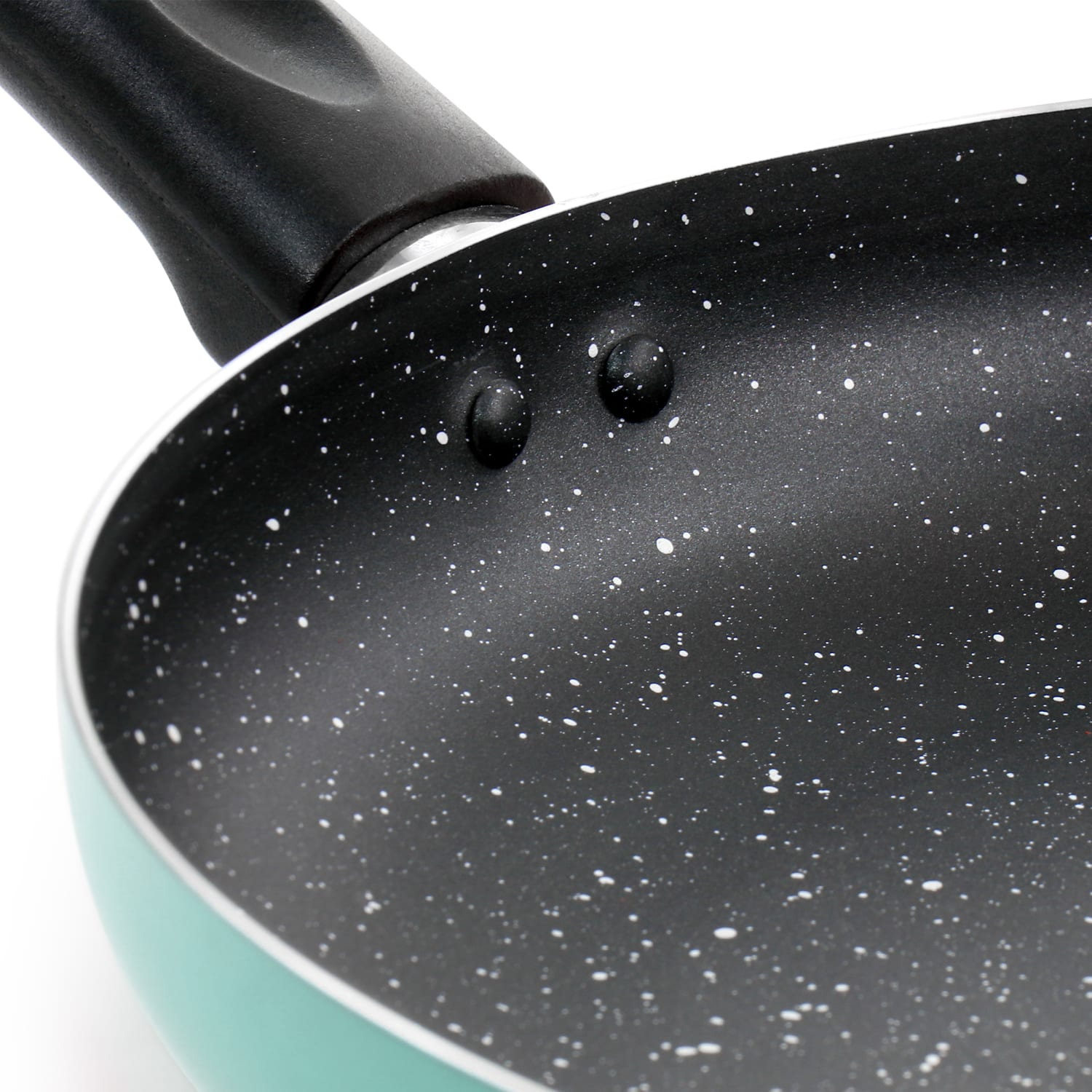 Oster Luneta Aluminum Non-Stick Frying Pan, 9-1/2in, Teal - Image 6
