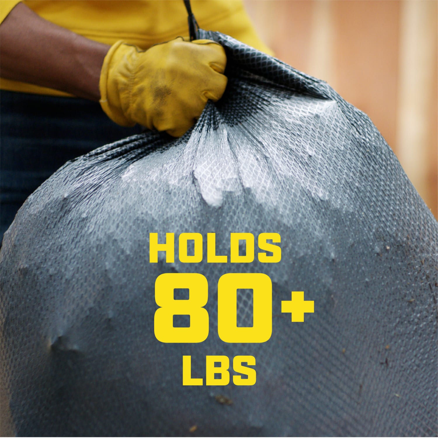 Glad ForceFlex Heavy Duty Large Drawstring Trash Bags, 30 Gallon, 68 Count - Image 6
