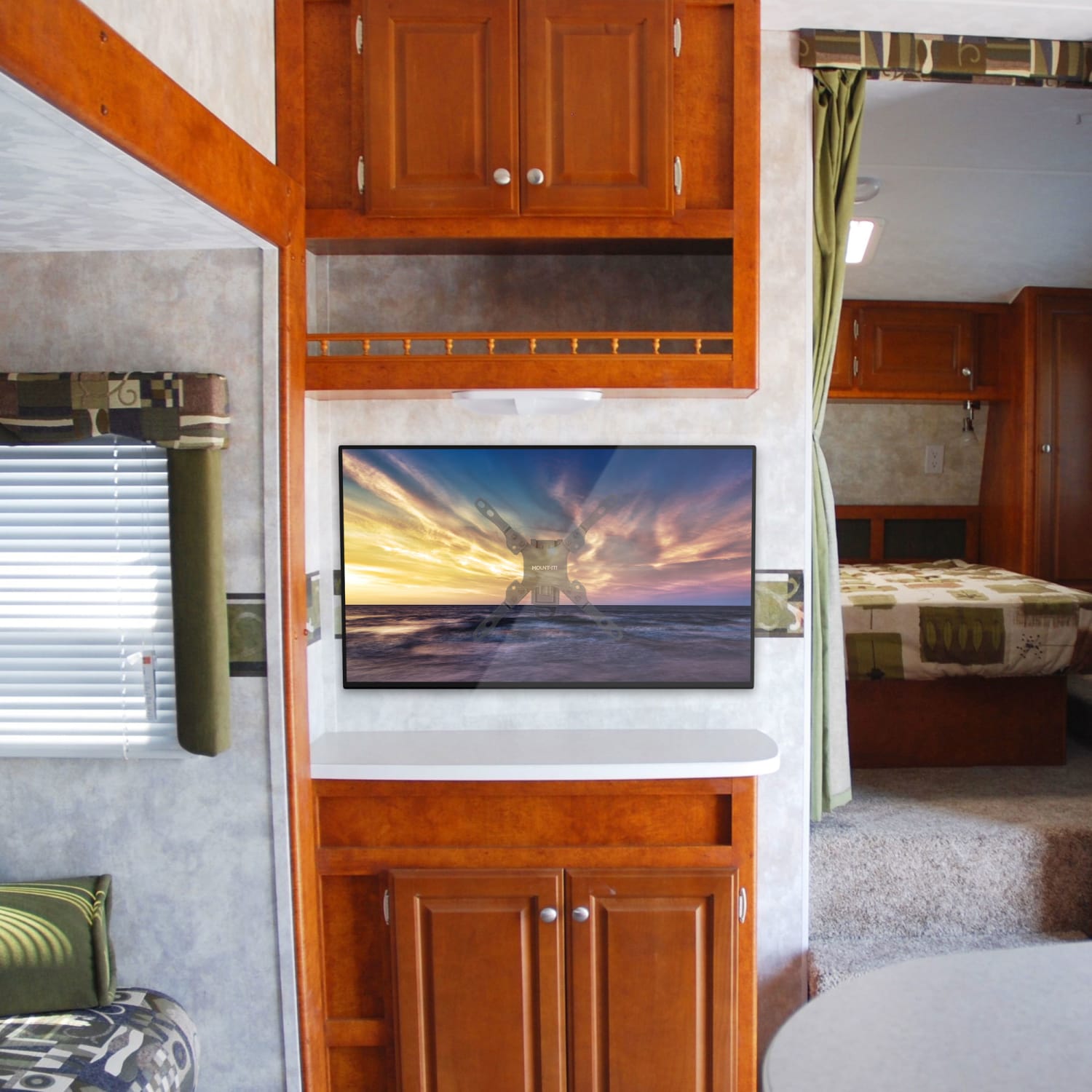 Mount-It! MI-432 RV Camper TV Mount, Black - Image 6