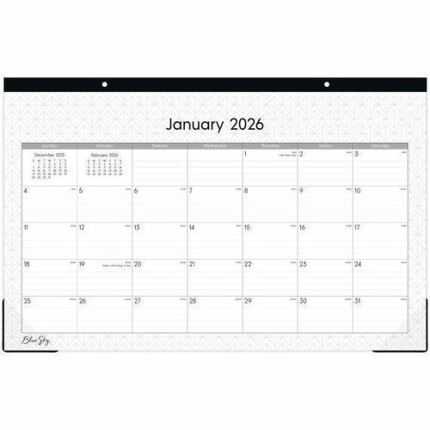 2026 Blue Sky Monthly Desk Pad Calendar, 11in x 17in, Enterprise, January To December, 111293 - Image 5