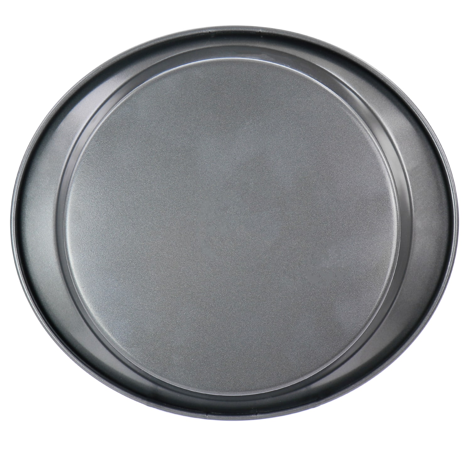 Gibson Baker's Friend Steel Non-Stick Round Bake Pan, 7-1/2in, Dark Gray - Image 6